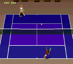 Jimmy Connors Pro Tennis Tour (USA) In game screenshot